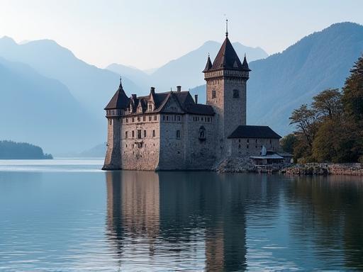 Chateau de Chillon on Lake Geneva