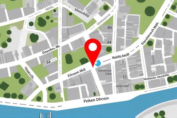 Map showing the location of Swisdom Travel in Zurich